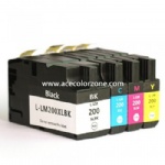 Lexmark 200XLBK,C,M,Y Ink Cartridge