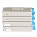 OKI C710/711 BK, C, M, Y (44318608, 44318607, 44318606, 44318605) Toner